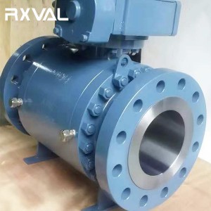 API 6D Flange Trunnion Mounted Ball Valve
