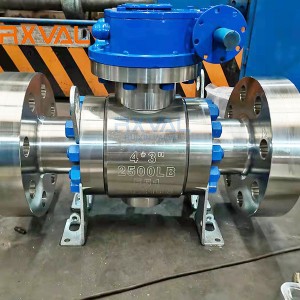 F51 Forged Steel High Pressure ball valve with Flange End