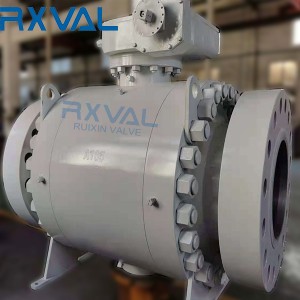 F51 Forged Steel High Pressure ball valve with Flange End