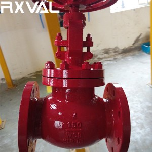 BS1868 Cast Steel WCB Globe Valve with Flange End