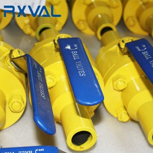 Forged Steel Ball Valve with Extended Nipple