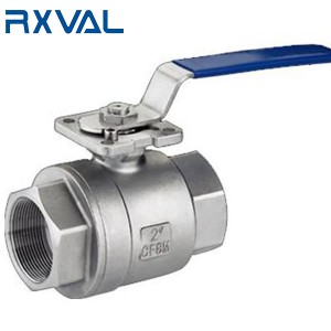 2-PC Stainless Steel Ball Valve