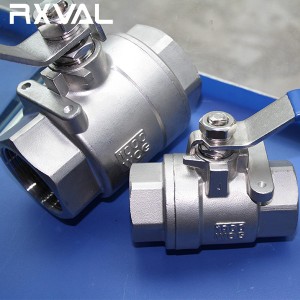 2-PC Stainless Steel Ball Valve
