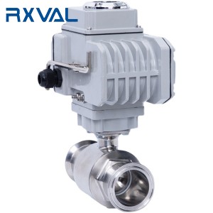 Sanitary Ball Valve with actuator