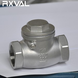 Threaded Swing Check Valve 200 PSI