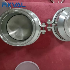 DIN Sanitary check Valve Clamp End