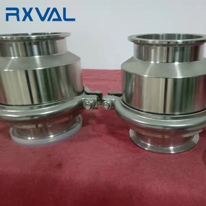 DIN Sanitary check Valve Clamp End