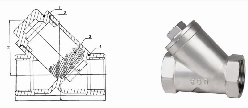 Cast Steel Y Strainer  (2)